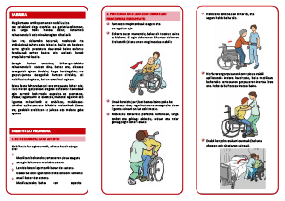 Tareas con personas de movilidad reducida (euskera)