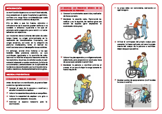 Tareas con personas de movilidad reducida